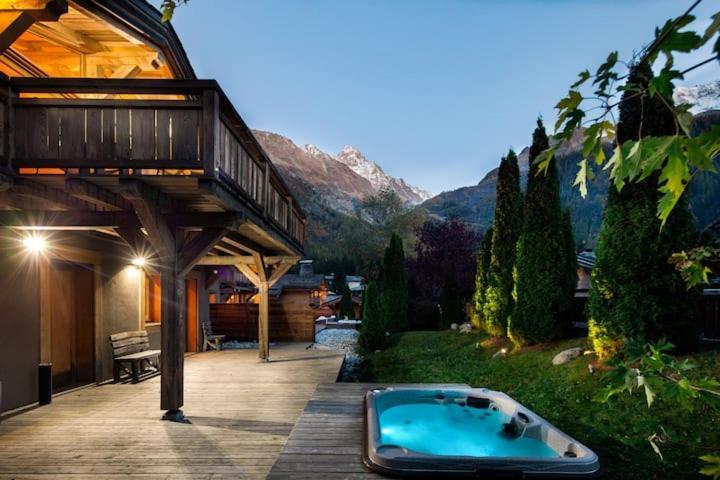 Вилла Les Rives D'Argentiere Шамони Экстерьер фото