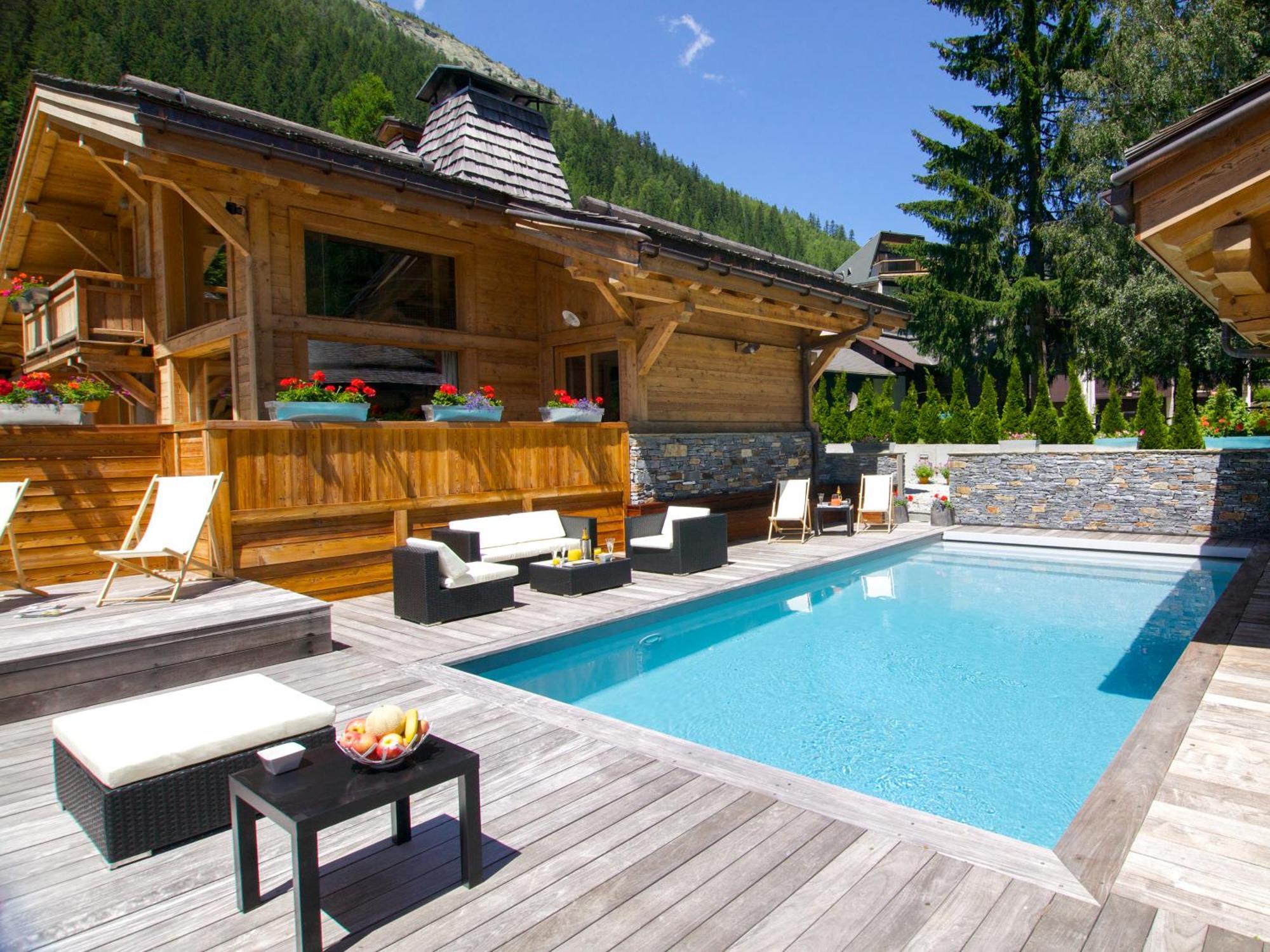 Вилла Les Rives D'Argentiere Шамони Экстерьер фото