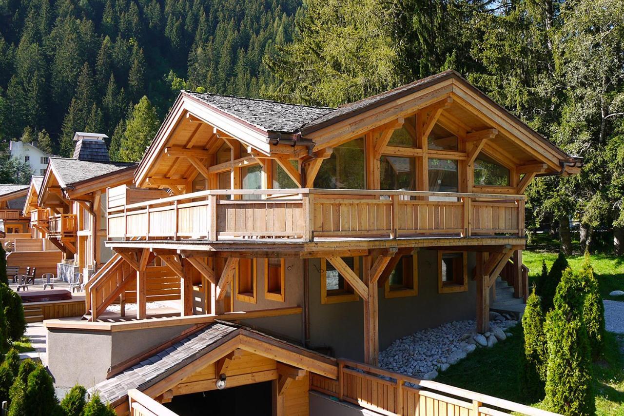 Вилла Les Rives D'Argentiere Шамони Экстерьер фото